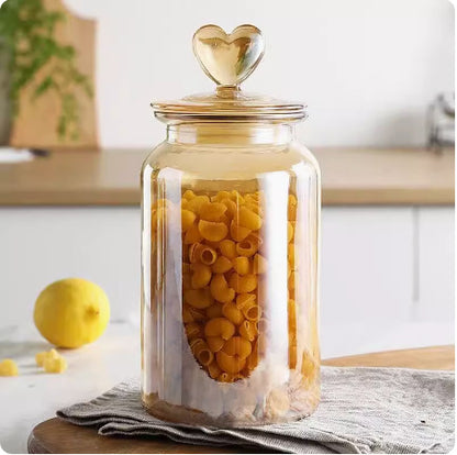 Multifunctional Sealed Storage Glass Jar