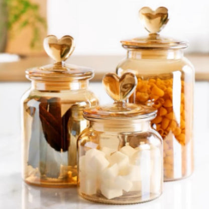 Multifunctional Sealed Storage Glass Jar