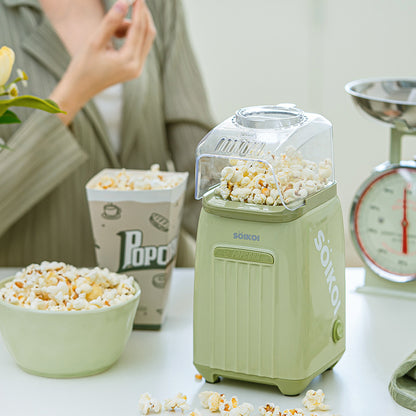 SOIKOI Tsusakiku Popcorn Machine Kids Household Small Fully Automatic Mini Special Corn Popcorn Popcorn Machine