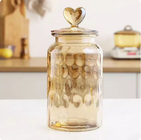 Multifunctional Sealed Storage Glass Jar
