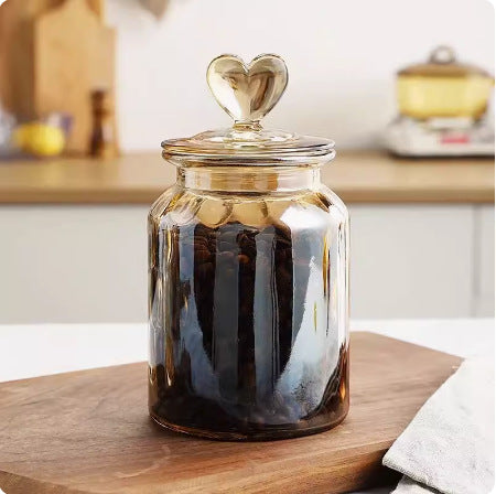 Multifunctional Sealed Storage Glass Jar