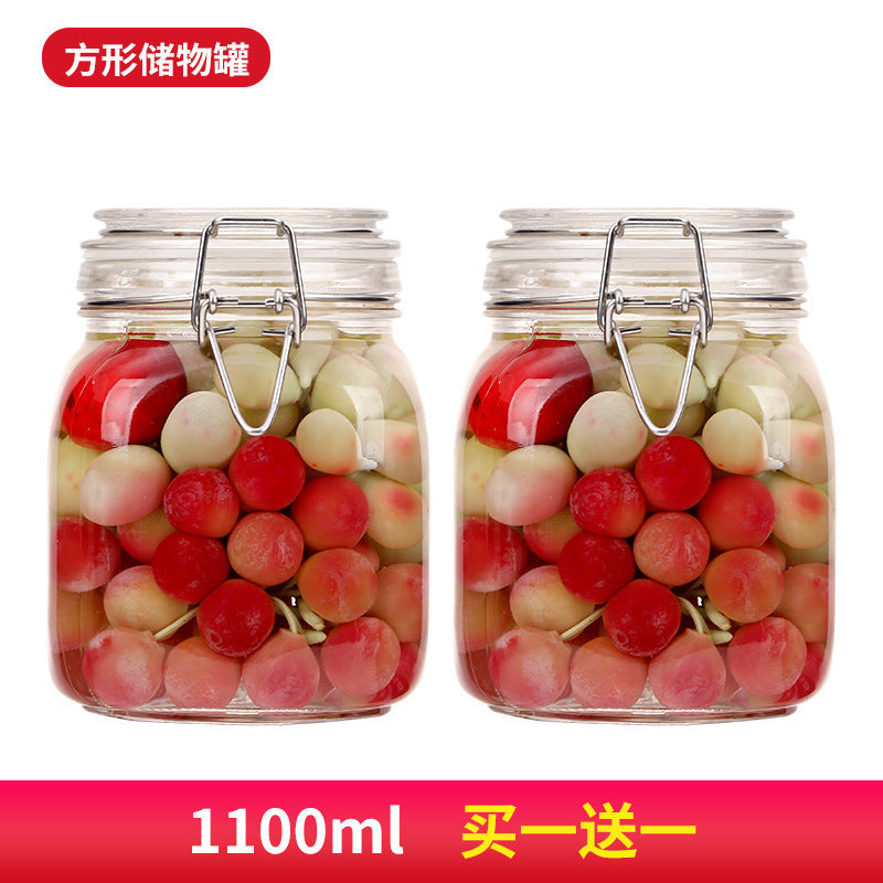Sealed Jars, Glass Food Grade Bottles,