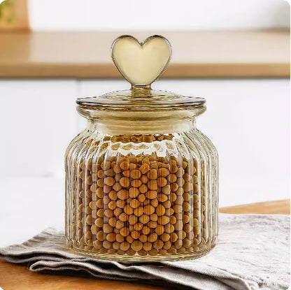 Multifunctional Sealed Storage Glass Jar