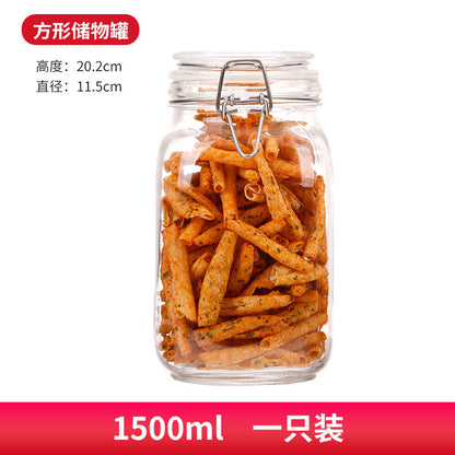 Sealed Jars, Glass Food Grade Bottles,