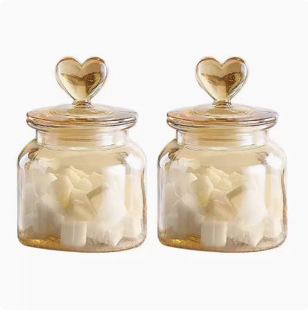 Multifunctional Sealed Storage Glass Jar