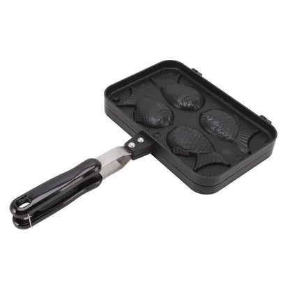 Taiyaki Fish Shape Cake Maker Non Stick Taiyaki Double Baking Pan Waffle Baking Mold