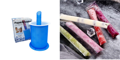 Children's Ice Cream Crushed Ice Making Cup DIY Popsicle Ice Cream Maker