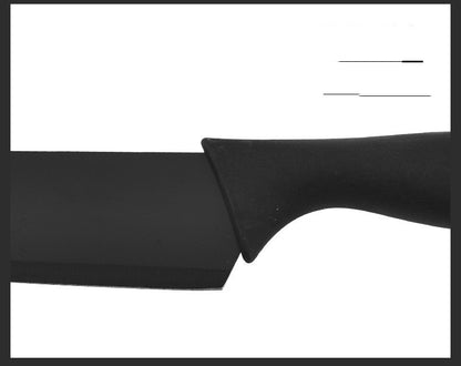 Steel Black Blade Five-piece Set Kitchen Knife Fruit Knife With Omelette Maker Peeling set