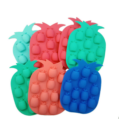Ice Maker Mould Bar Party Drink Ice Tray Mold Pineapple Shape Ice Cube Freeze Mold Silicone Mold Kitchen Accessories
